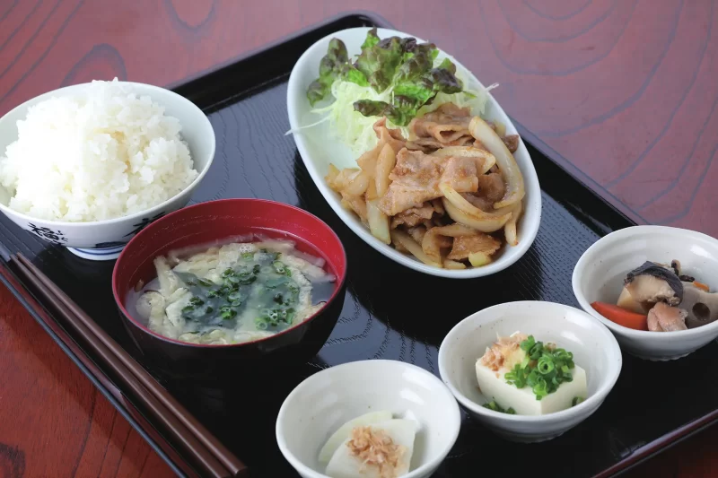 しきじの生姜焼き